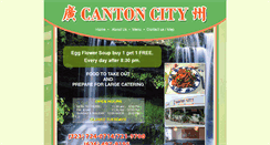 Desktop Screenshot of cantoncityrestaurant.com